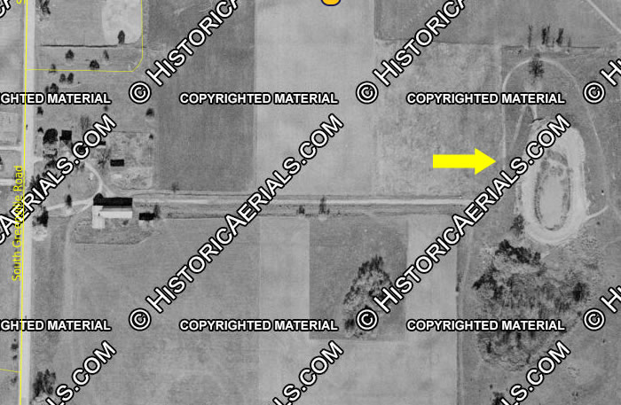 Greenville Speedway - Old Aerial Photo (newer photo)